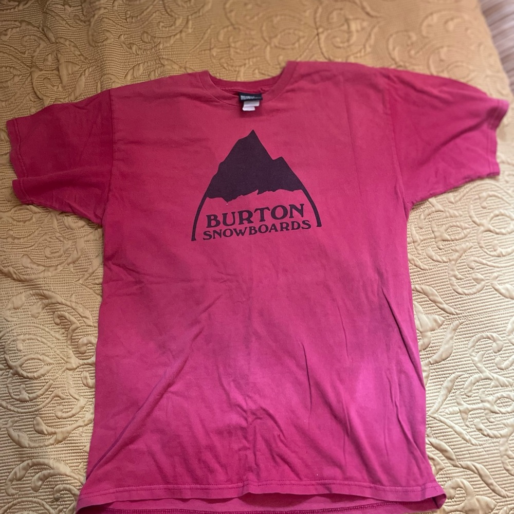 Burton Red Short Sleeve Tee